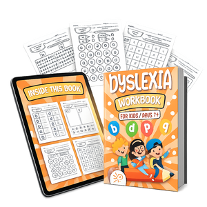 Dyslexia Workbook for Kids | B D P Q Letter Reversal Practice