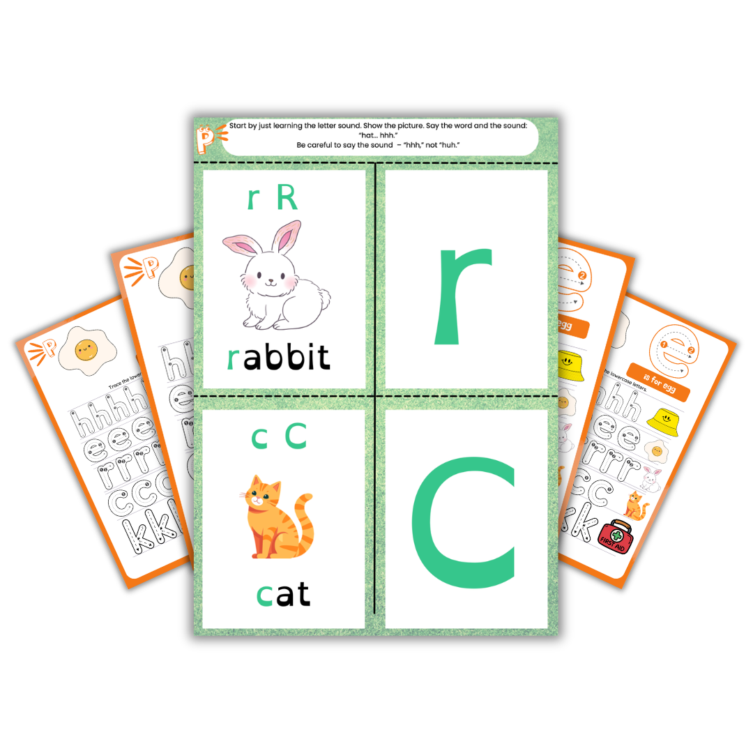 Early Phonics Starter Kit | Pre-Reading Letter & Sound Practice