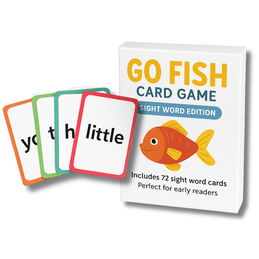 Go Fish Card Game | Sight Word Edition