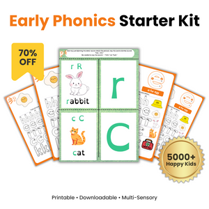Early Phonics Starter Kit | Pre-Reading Letter & Sound Practice